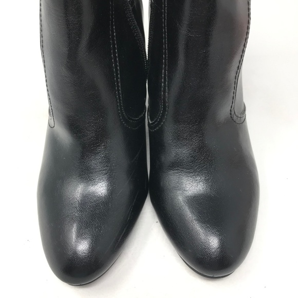 Nine West Black Wedge Ankle Booties - Picture 3 of 7